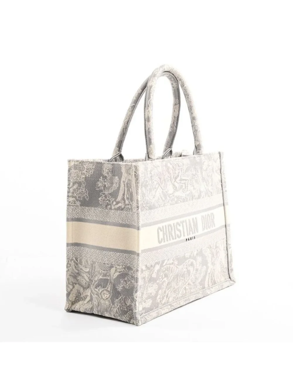 Dior Tote Book Gray
